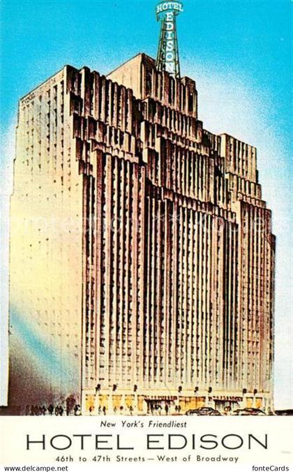 New York City Hotel Edison