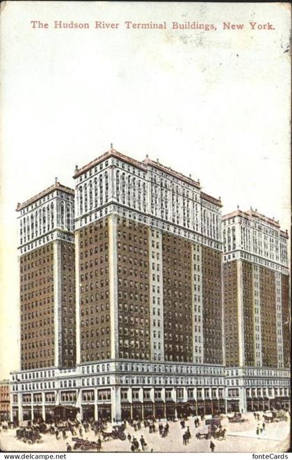 New York City Hudson River Terminal Buildings