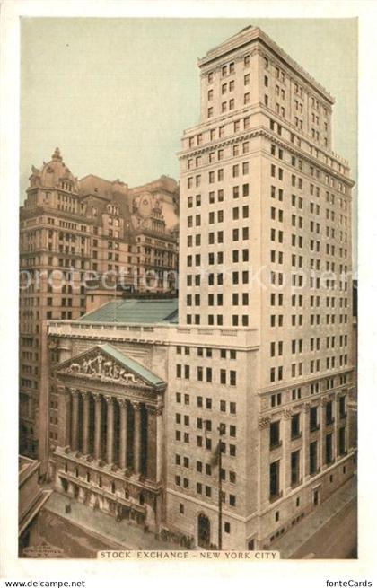 New York City Stock Exchange Wall Street
