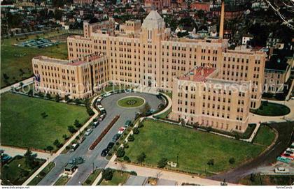 Stapleton Staten Island Marine Hospital aerial view