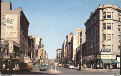 Syracuse New York Salina Street Looking North from Chimes Building
