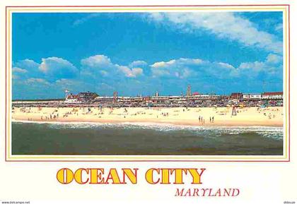Carte Postale - Etats Unis - Ocean City - The South End of Océan City as seen from the pier - Plages - Carte Neuve - CPM