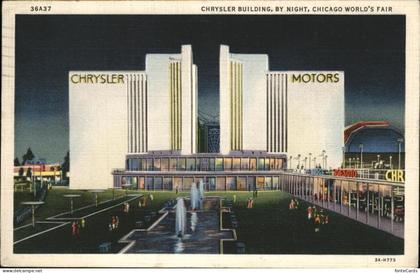 Chicago Illinois Chrysler Building by Night