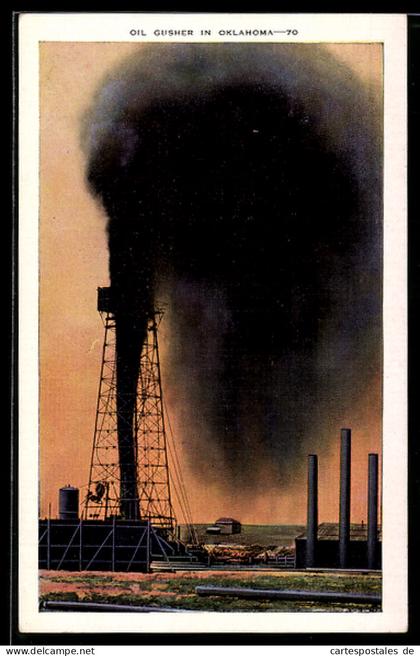 AK Oklahoma, Oil Gusher
