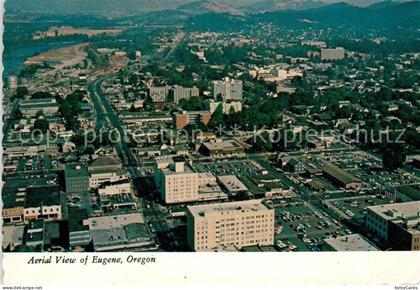 Eugene Oregon Fliegeraufnahme