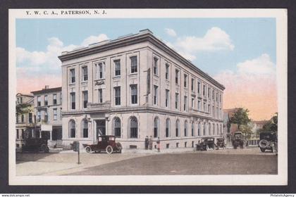 Postcard, United States, Paterson NJ, YMCA Building