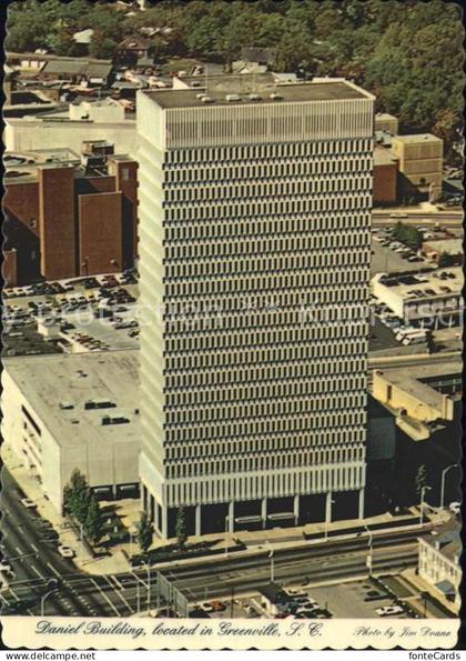 Greenville South Carolina Fliegeraufnahme Daniel Buiding