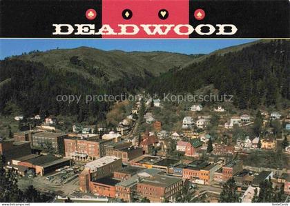 Deadwood South Dakota USA Fliegeraufnahme