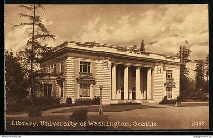 AK Seattle, WA, Library, University of Washington