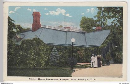 (18848) AK Brooklyn, N. Y., Shelter House Restaurant, Prospect Park 1923