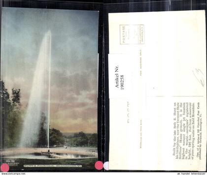 190258,Vermont Bennington Hunts Fountain Fontäne