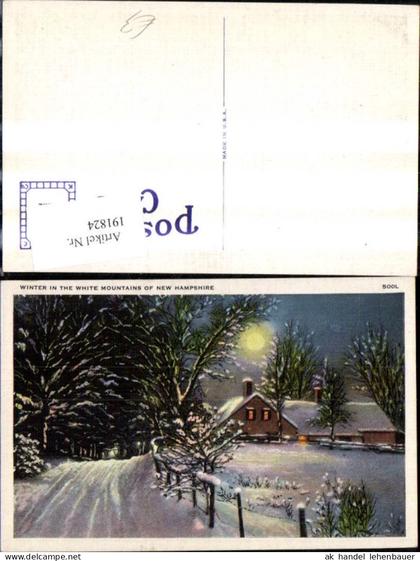 191824,New Hampshire Winter in the White Mountains