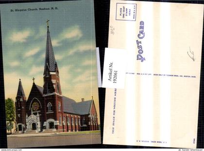 192061,New Hampshire Nashua Aloysius Church Kirche