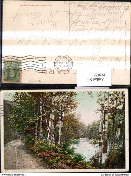 192072,New Hampshire White Mountains Roadway in the Mountains Partie Straßenansicht