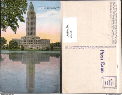 217581,Louisiana Baton Rouge State Capitol