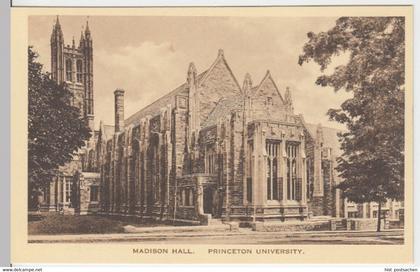 (3696) AK Princeton University, Madison Hall vor 1945