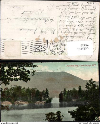 390610,New York Lake George Paradise Bay See Partie