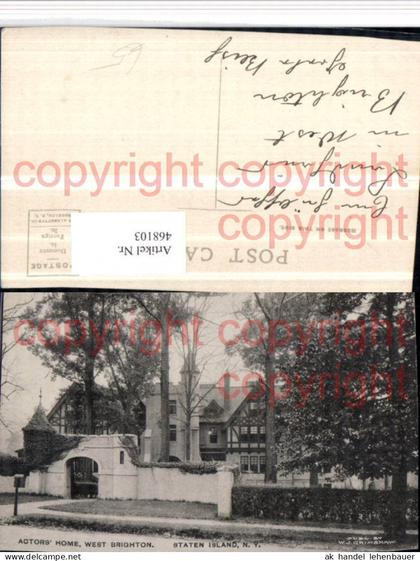 468103,New York Staten Island West Brighton Actors Home Haus
