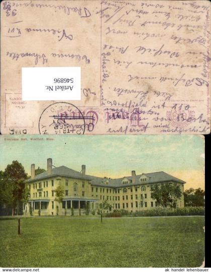 546896,Massachusetts Westfield Dickinson Hall
