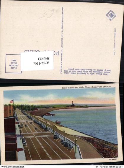 645733,Indiana Evansville Dress Plaza Ohio River