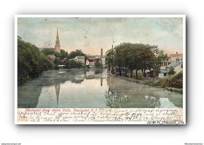 CO-BFP1-0589-ETATS-UNIS - PAWTUCKET - Pawtucket river above falls