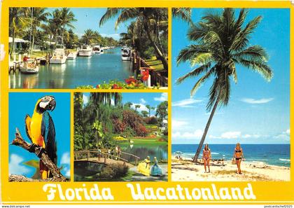 US15 USA FL Florida Vacationland 1986 yacht in chanel