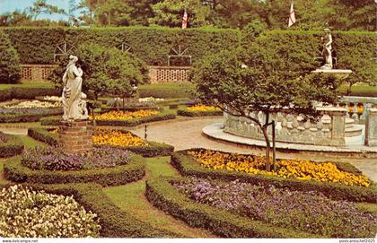 US50 USA NC North Carolina outer banks Knot garden Elizabethan garden