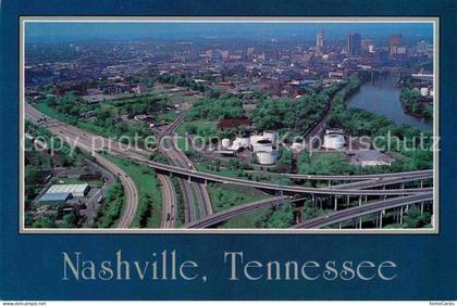 Nashville Tennessee Fliegeraufnahme