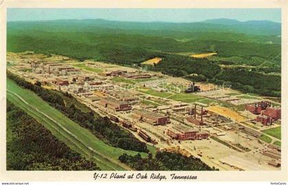 Oak Ridge Tennessee USA The Atomic Energy Commission's Y-12 Plant aerial view