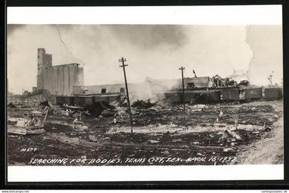 AK Texas City, TX, Searching for Bodies 1947