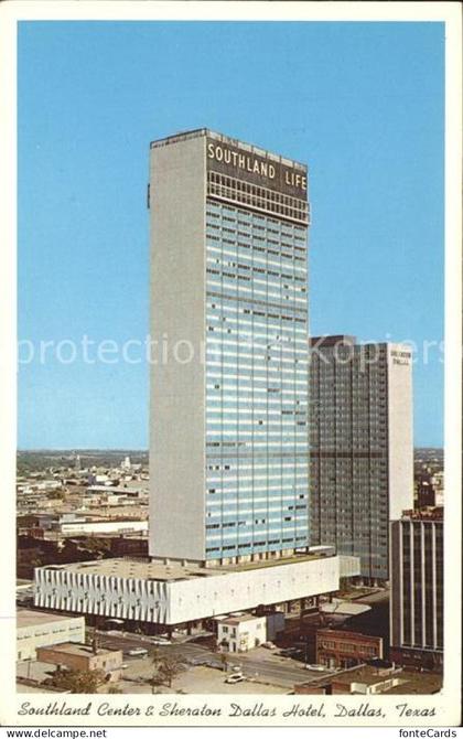 Dallas Texas Southland Center Sheraton Dallas Hotel