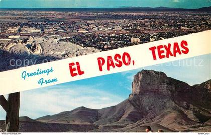 El Paso Texas Fliegeraufnahme