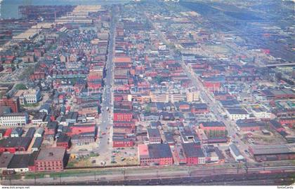 Newport News Virginia USA Fliegeraufnahme