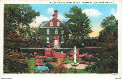 Yorktown Virginia USA Nelson House Home of General Thomas Nelson