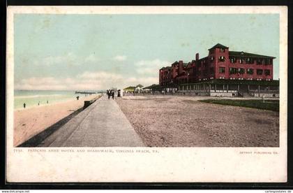 AK Virginia Beach, VA, Princess Anne Hotel and Broadwalk