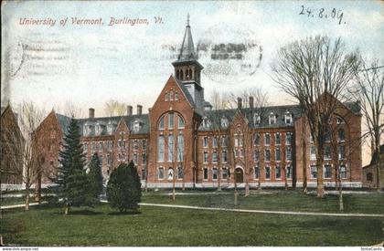 Burlington Vermont University of Vermont