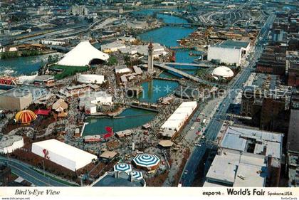 Spokane Washington Worlds Fair Fliegeraufnahme