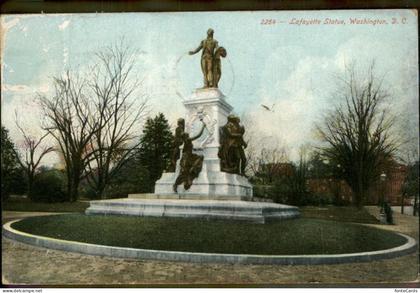 Washington DC Lafayette Statue