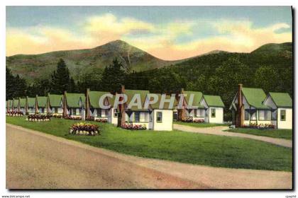 CPA English village East indian Head White Mountains New Hampshire carte toilee