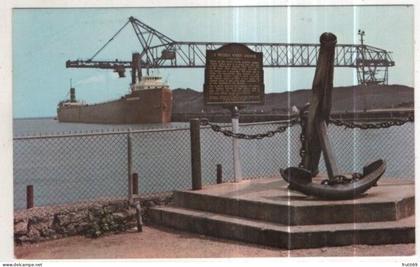 AK 258367 USA - Port Washington - Historical Marker at the Harbor