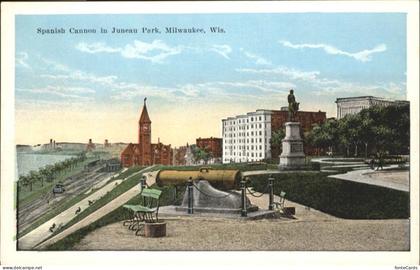 Milwaukee Wisconsin Spanish Cannon Juneau Park