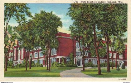 Oshkosh Wisconsin USA State Teachers' College Illustration