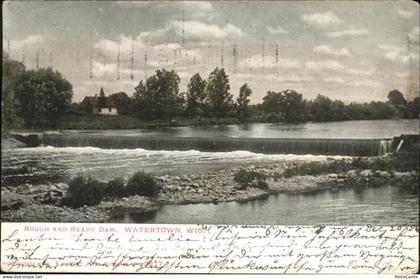 Watertown Wisconsin Rough and Ready Dam.