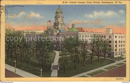 Huntington West Virginia Cabell County Court House