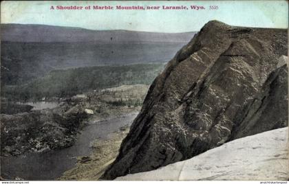 CPA Laramie Wyoming USA, Schulter des Marble Mountain