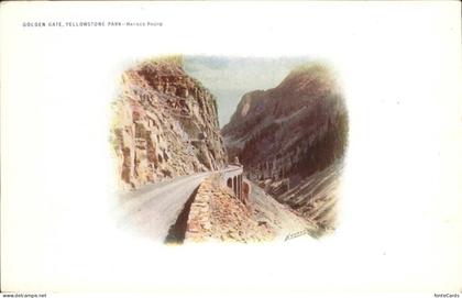 Yellowstone National Park Golden Gate