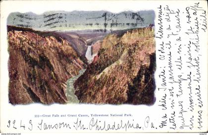 CPA Great Falls And Grand Canon Yellowstone National Park