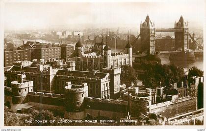 CPM The tower of London and Tower Bridge London