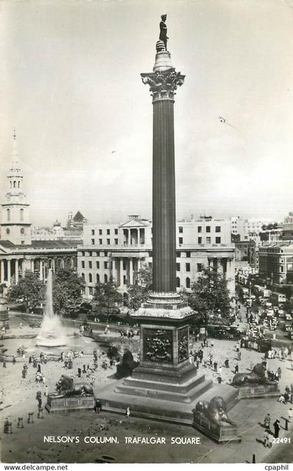 CPM Nelsons Column Trafalgar Square