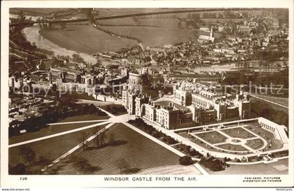 Windsor Berkshire Windsor Castle Fliegeraufnahme